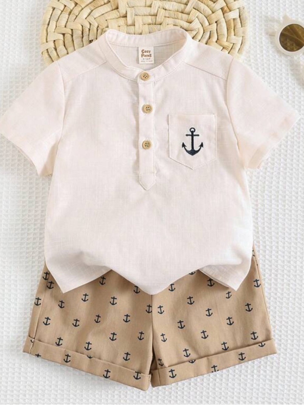 Toddler Boy Two Piece Vacay Set - 12-18M - Picture 2 of 10